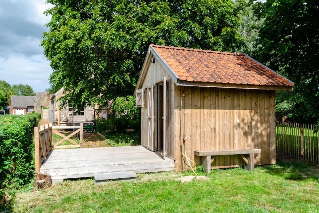 La Cabane Du Cerf Et Son Sauna Attre Ngoại thất bức ảnh